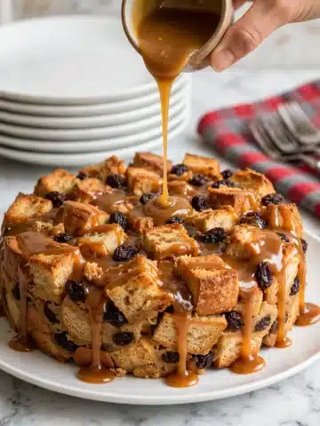 Instant Pot Bread Pudding With Bourbon Sauce Recipe